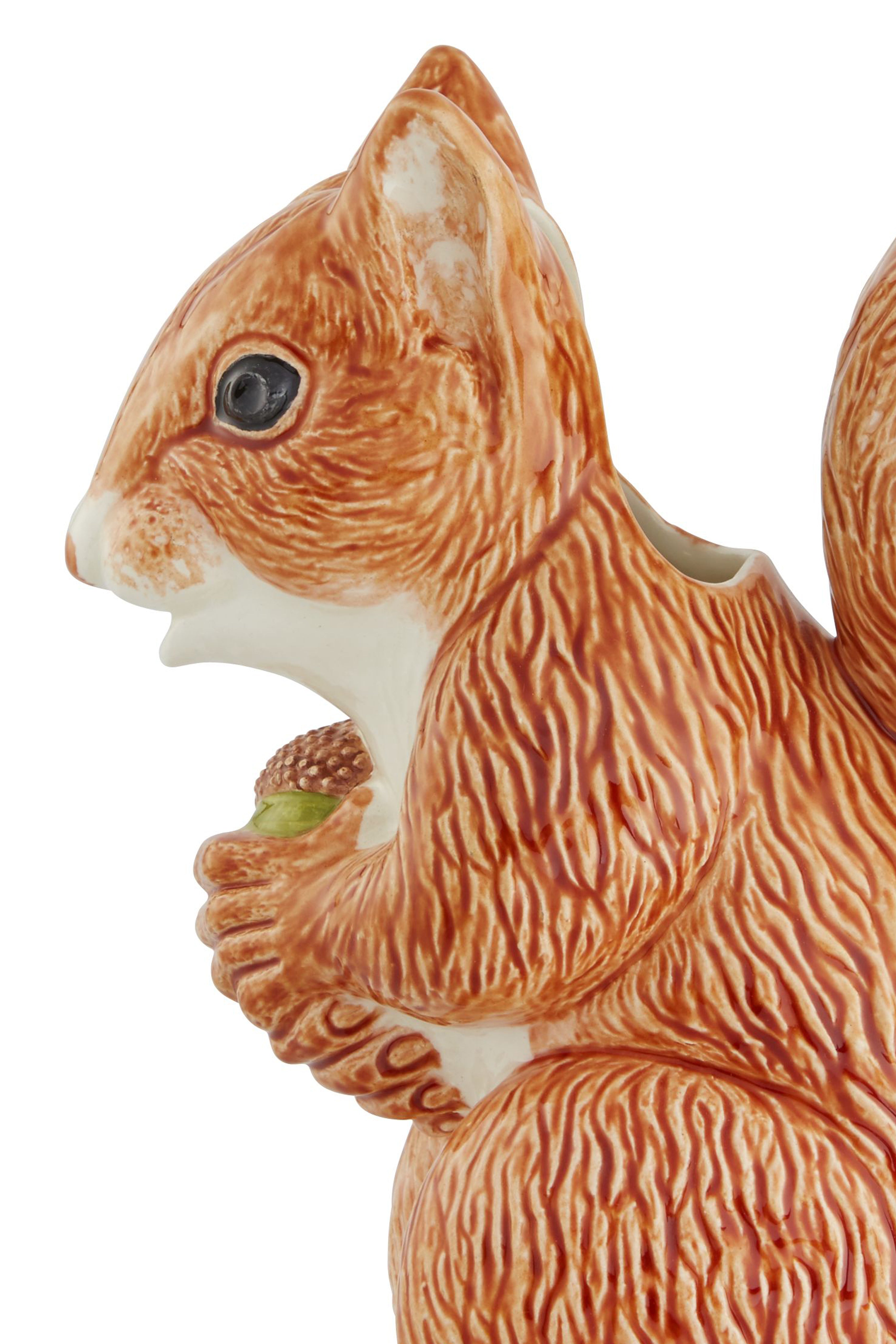  Bordallo Pinheiro Squirrel Pitcher - Brown - Bonton