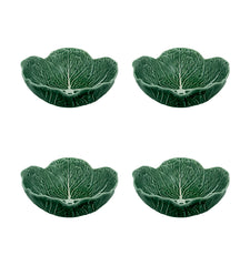 Cabbage Cereal Bowls Set of 4