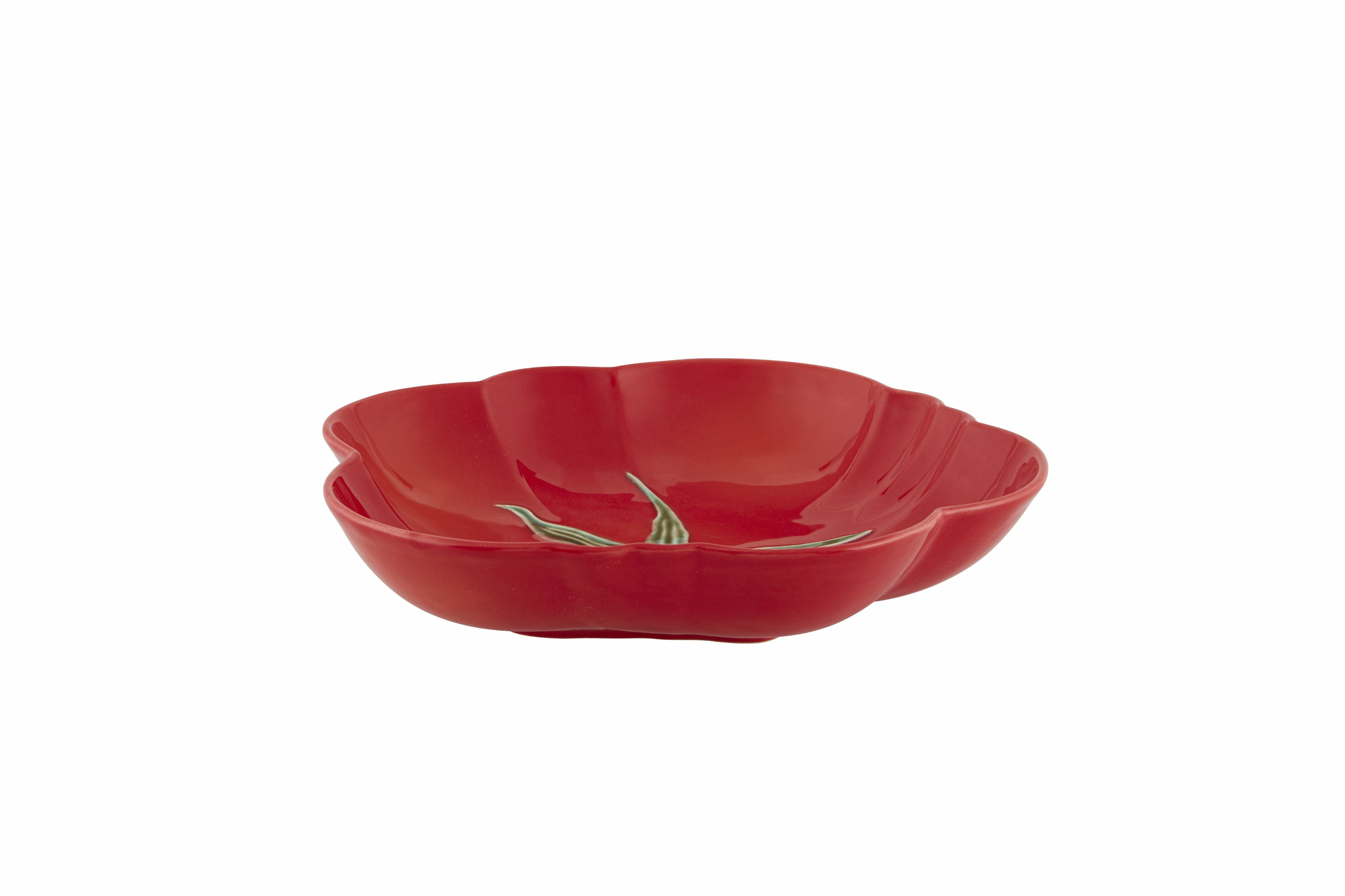  Bordallo Pinheiro Tomato Pasta Plates Set of 2 - Red - Bonton