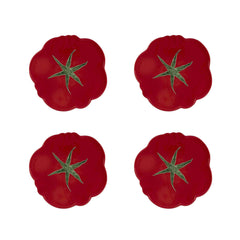 Tomato 12" Pizza Plates Set of 4