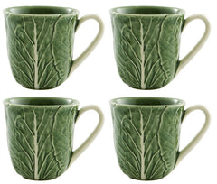 Cabbage Mugs Set of 4