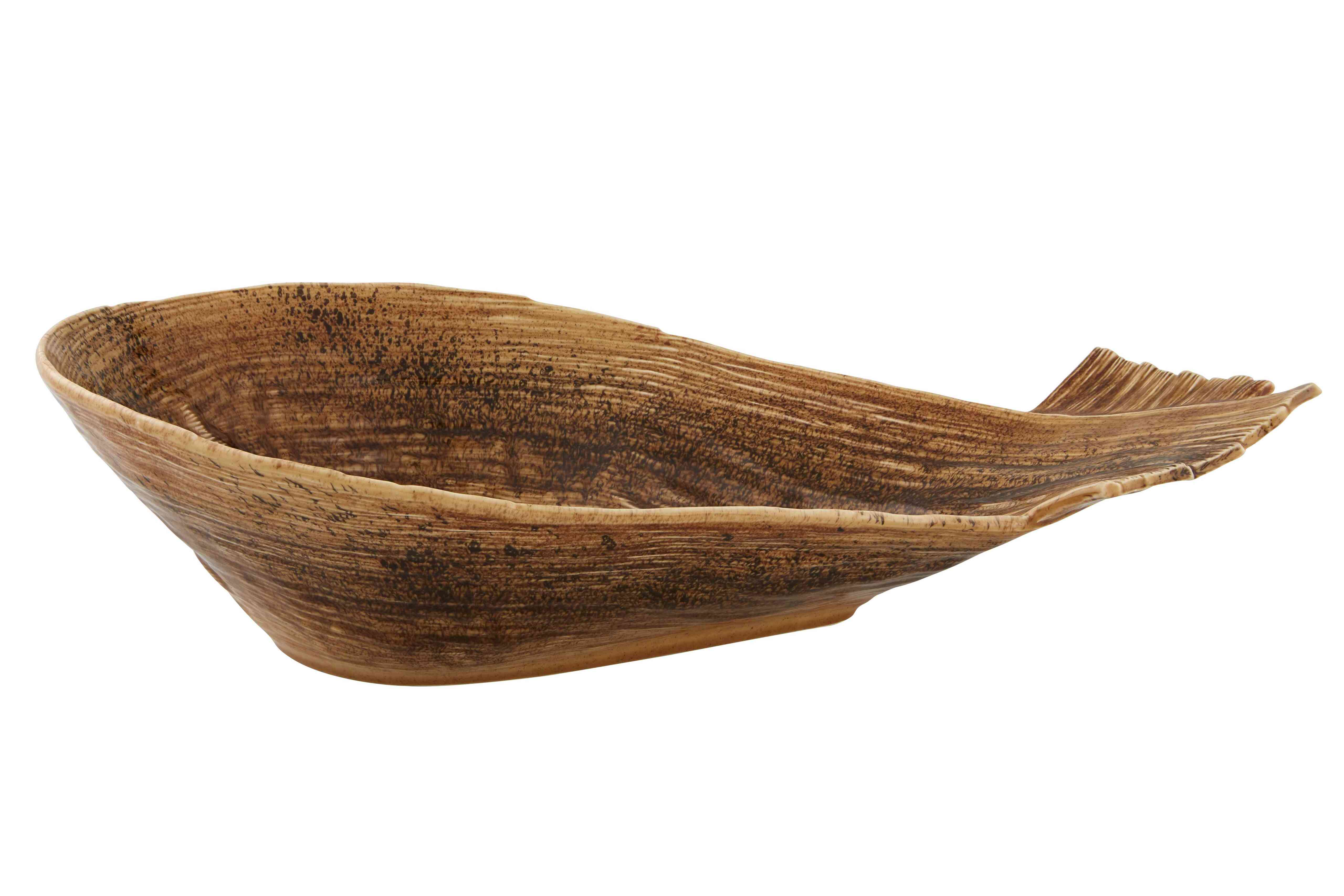  Bordallo Pinheiro Banana Madeira Fruit Bowl - Brown - Bonton