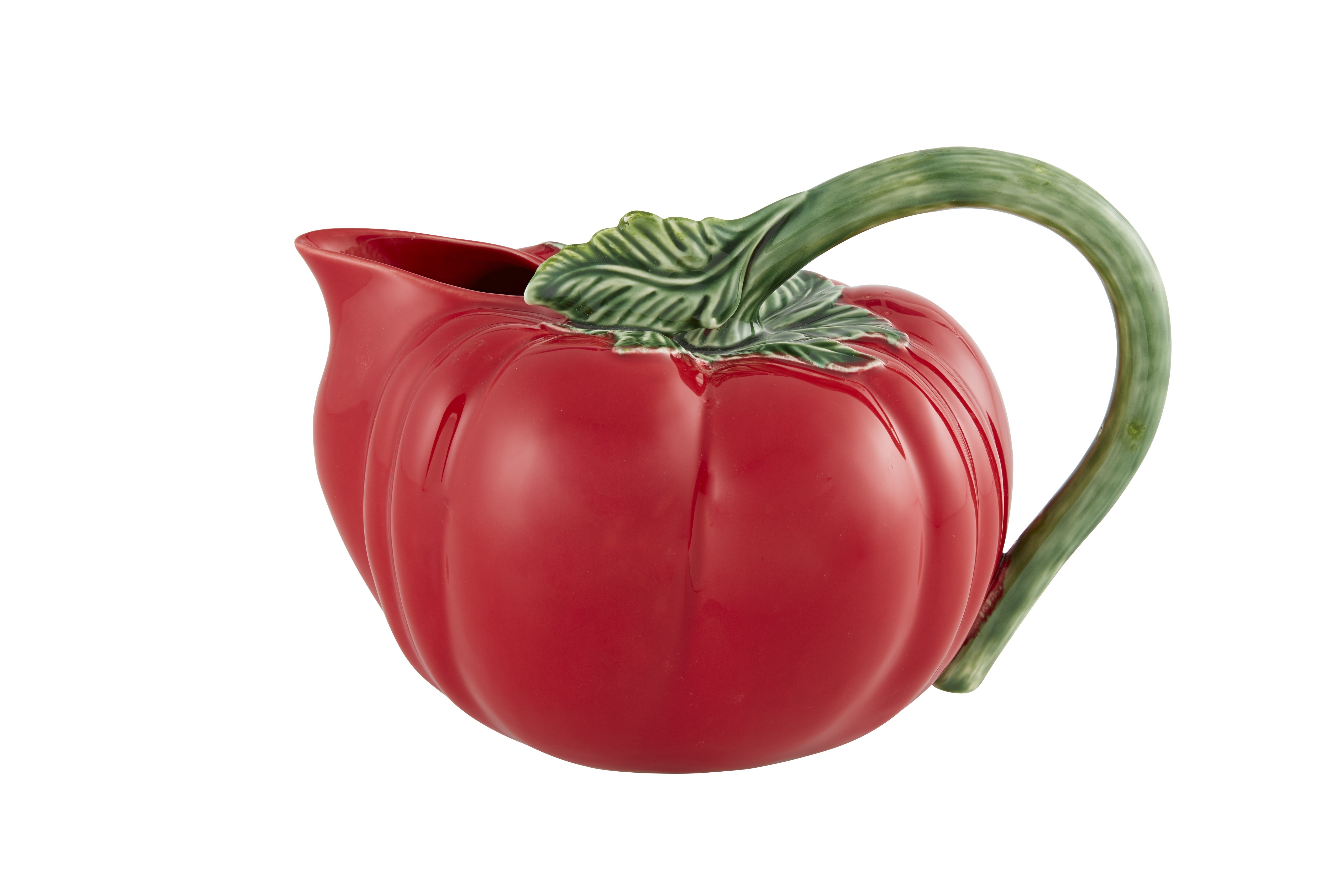  Bordallo Pinheiro Tomato Pitcher - Red - Bonton