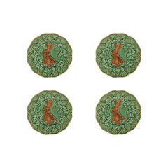 Woods Hare Bread & Butter Plates Set of 4