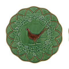 Woods Pheasant Snack Plates Set of 4