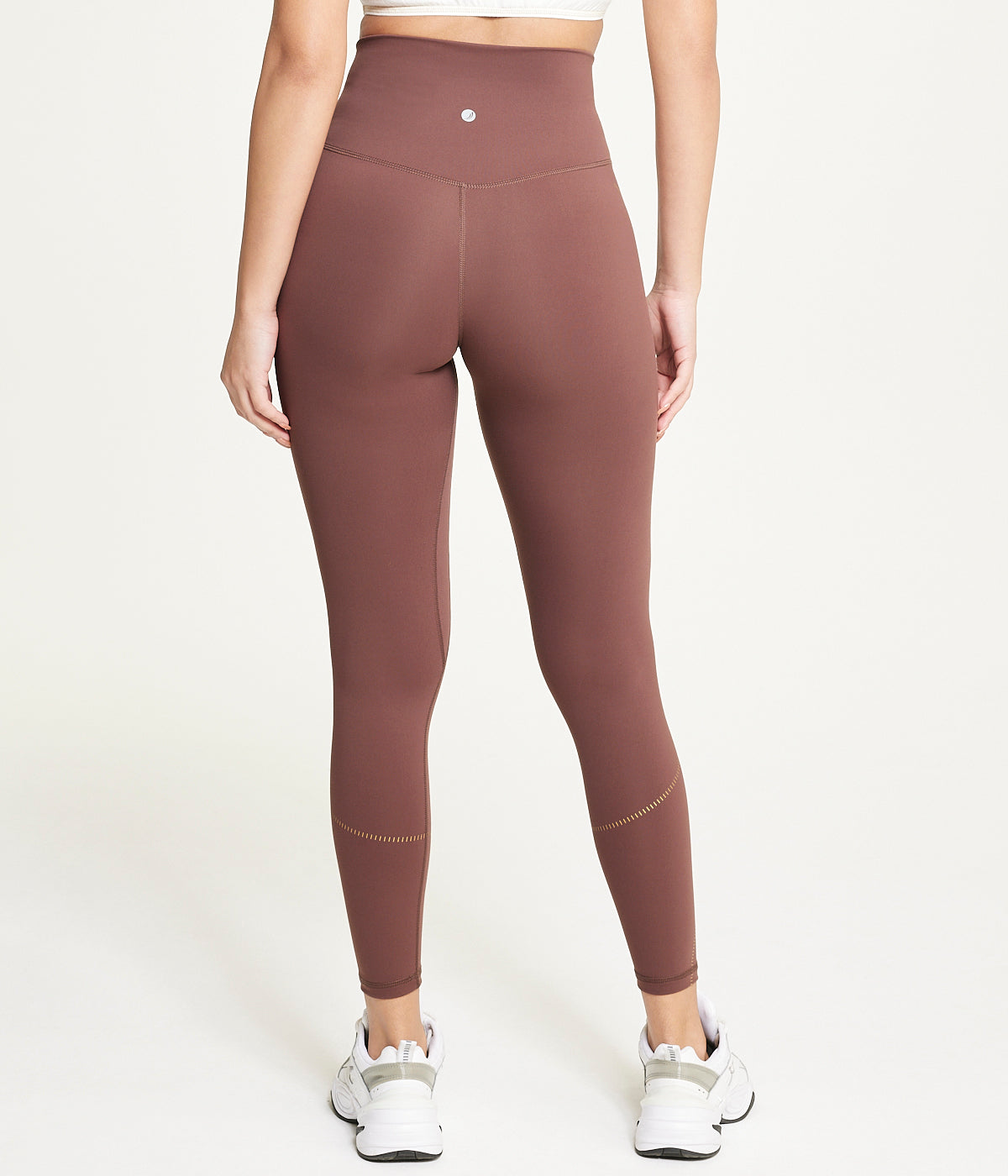  Exertek Contrast Stich Legging - Dark Coffee - Bonton