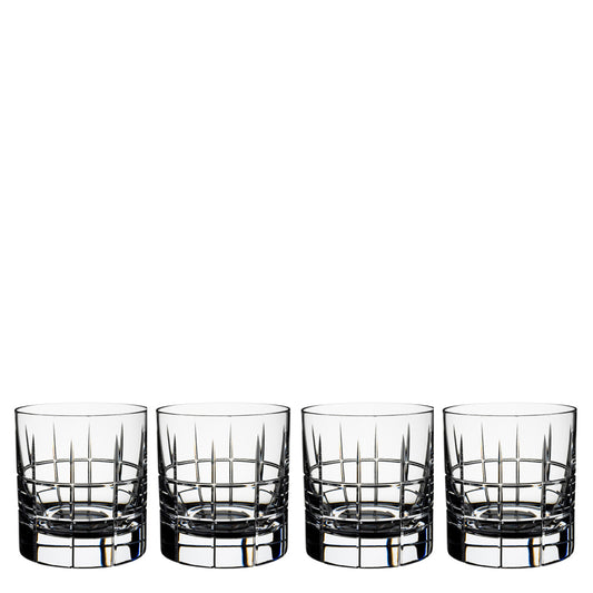 Street Old Fashion Glass Set of 4