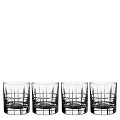 Street Old Fashion Glass Set of 4