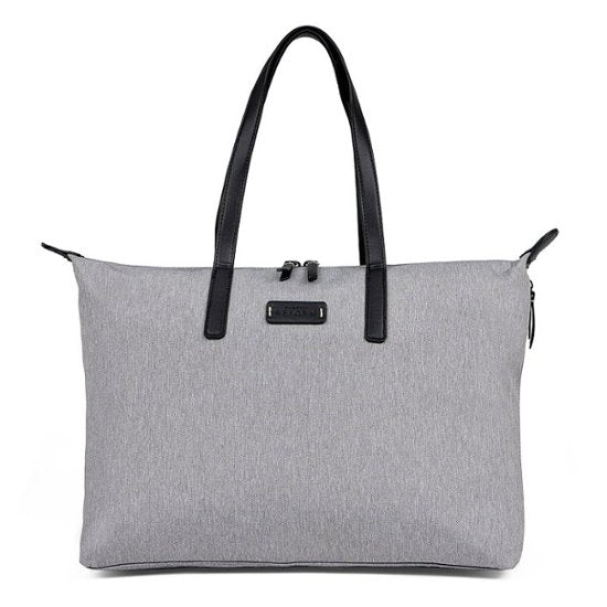  Bugatti Reborn Collection Business Tote Bag - Recycled Polyester - Grey - Bonton