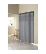 Plainweave Shower Curtain Grey