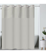Plainweave Shower Curtain Clay