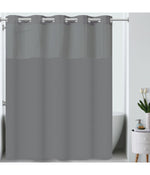 Plainweave Shower Curtain Frost Grey
