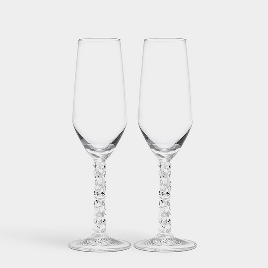 Carat Champagne Flute Pair