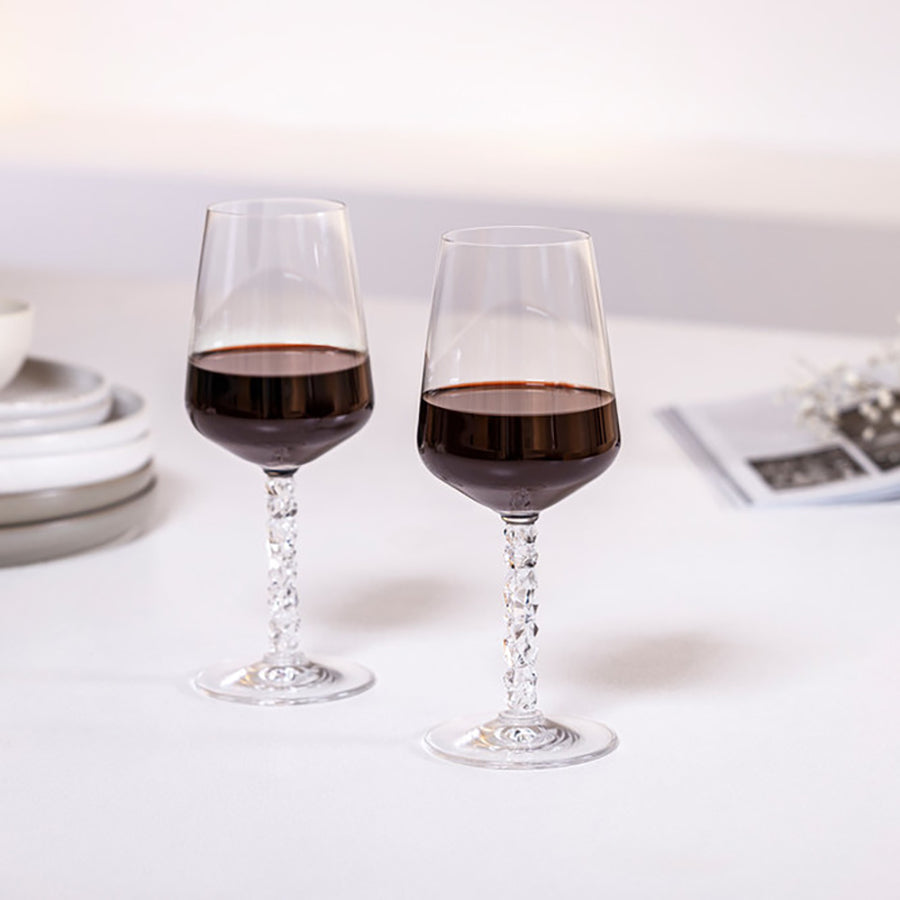  Orrefors Carat Wine Glass Pair - Clear - Bonton