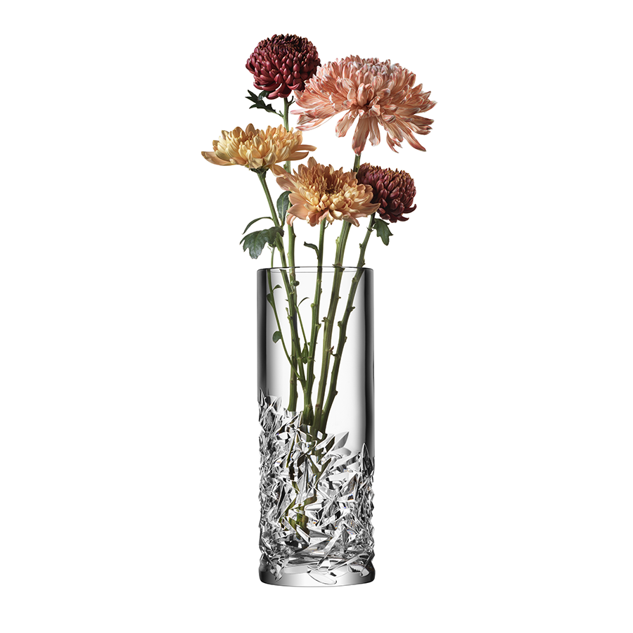  Orrefors Carat Vase Lower Cut - Clear - Bonton