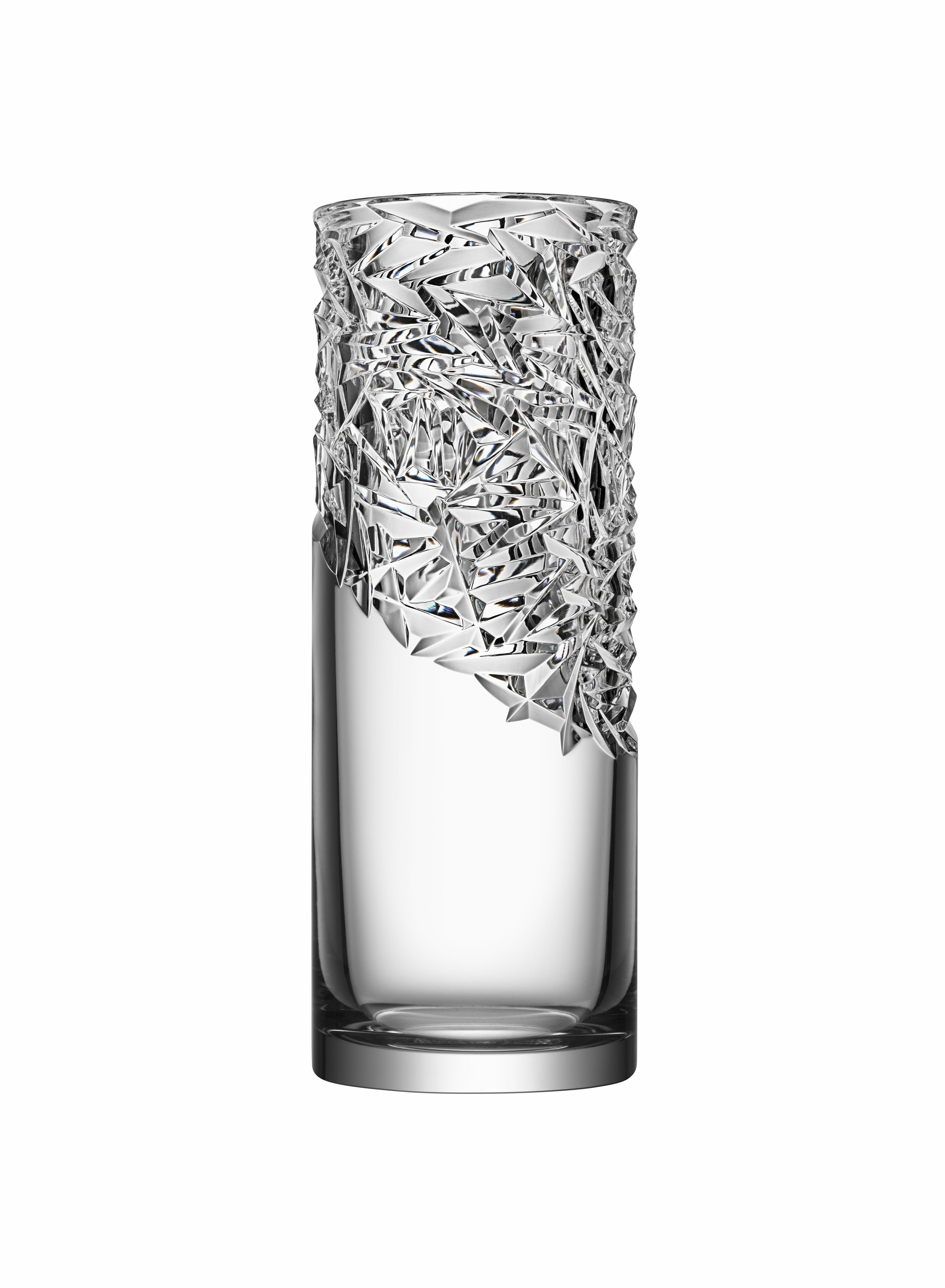  Orrefors Carat Vase Upper Cut - Clear - Bonton