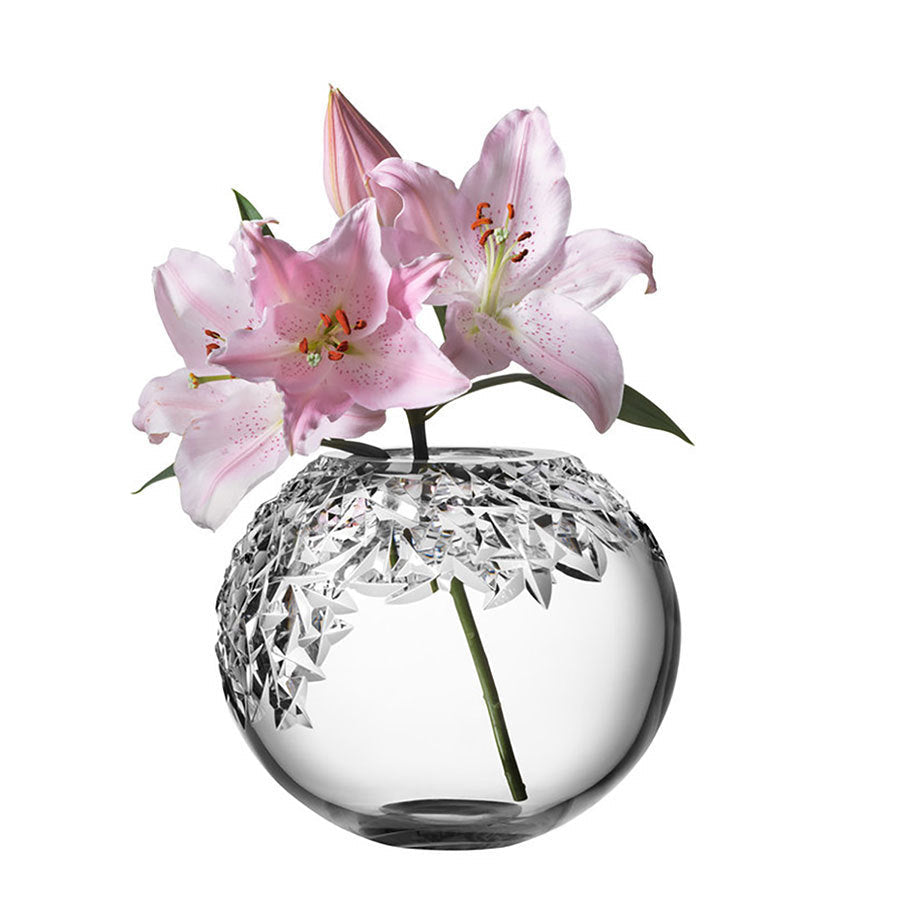  Orrefors Carat Vase Globe Extra Large - Clear - Bonton