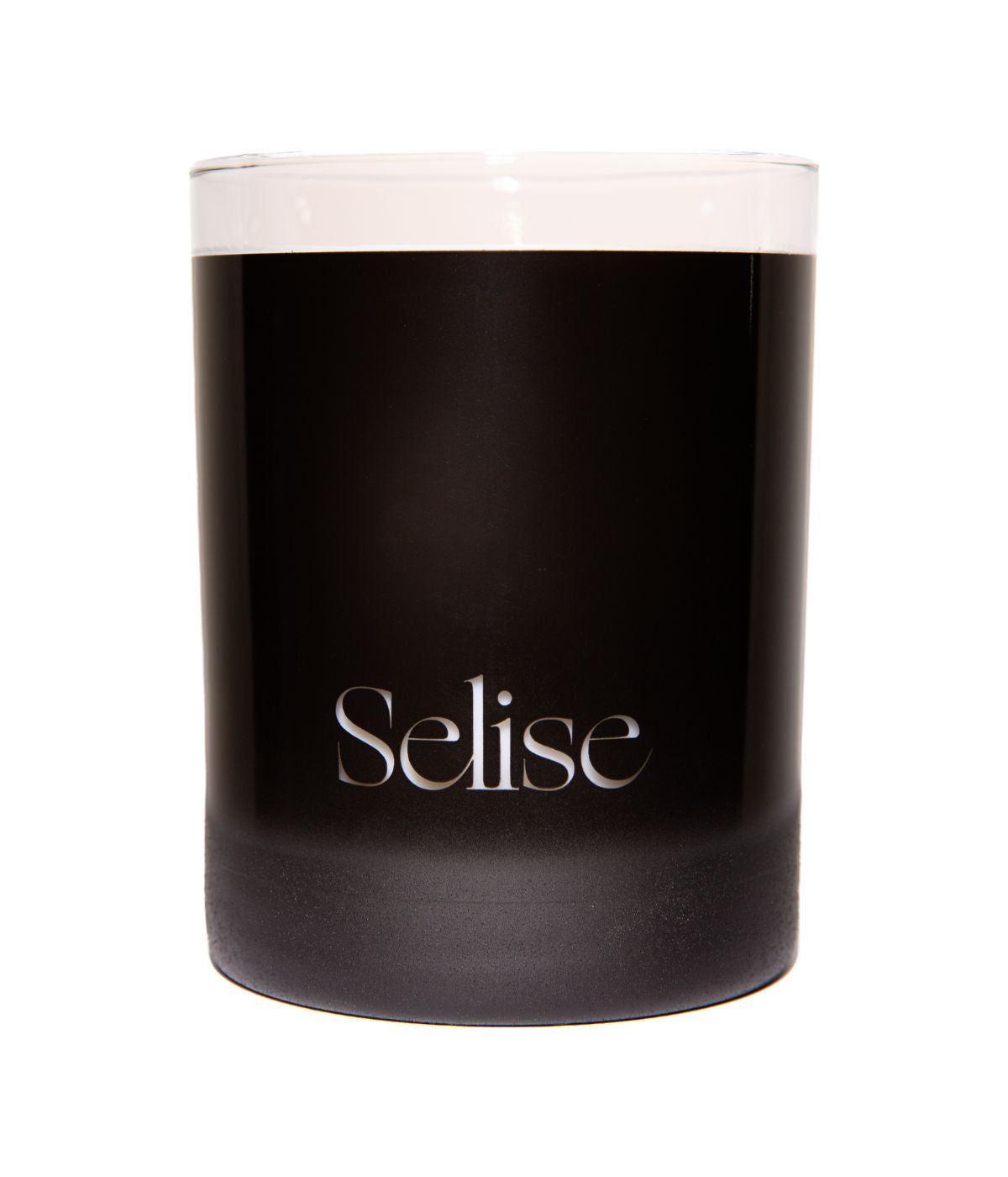  Selise Lavouli Lavender Patchouli Scented Candle Single Cotton Wick - Black - Bonton