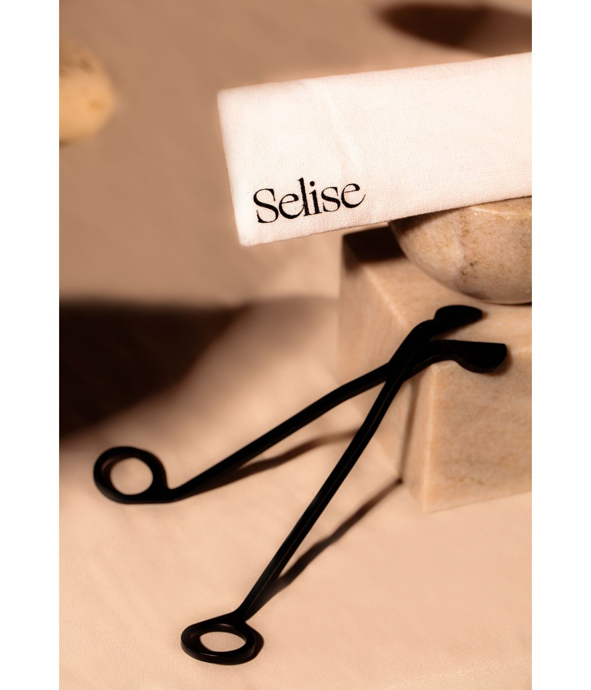  Selise Candle Care Kit Wick Trimmer Snuffer Matches - Black - Bonton