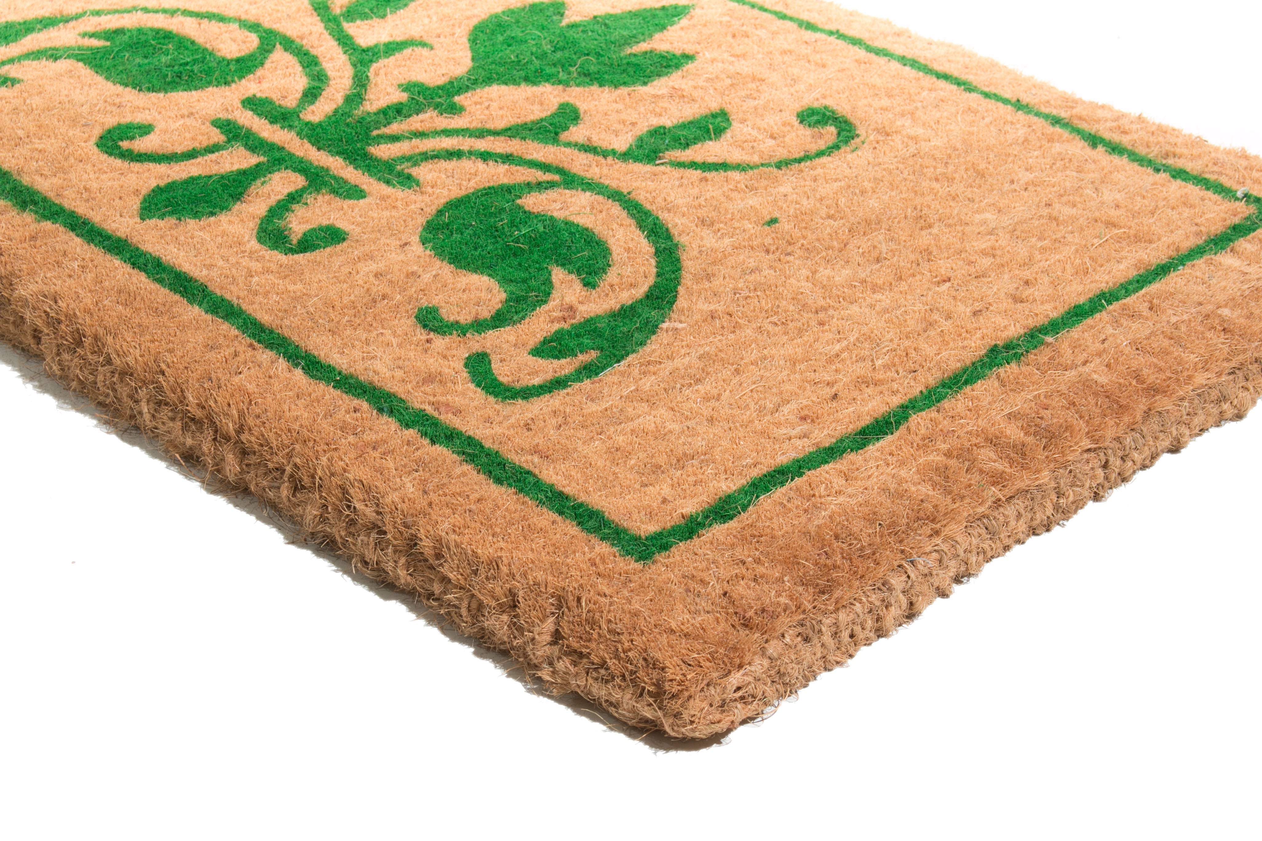  Imports Decor Green Insignia Doormat - N/A - Bonton