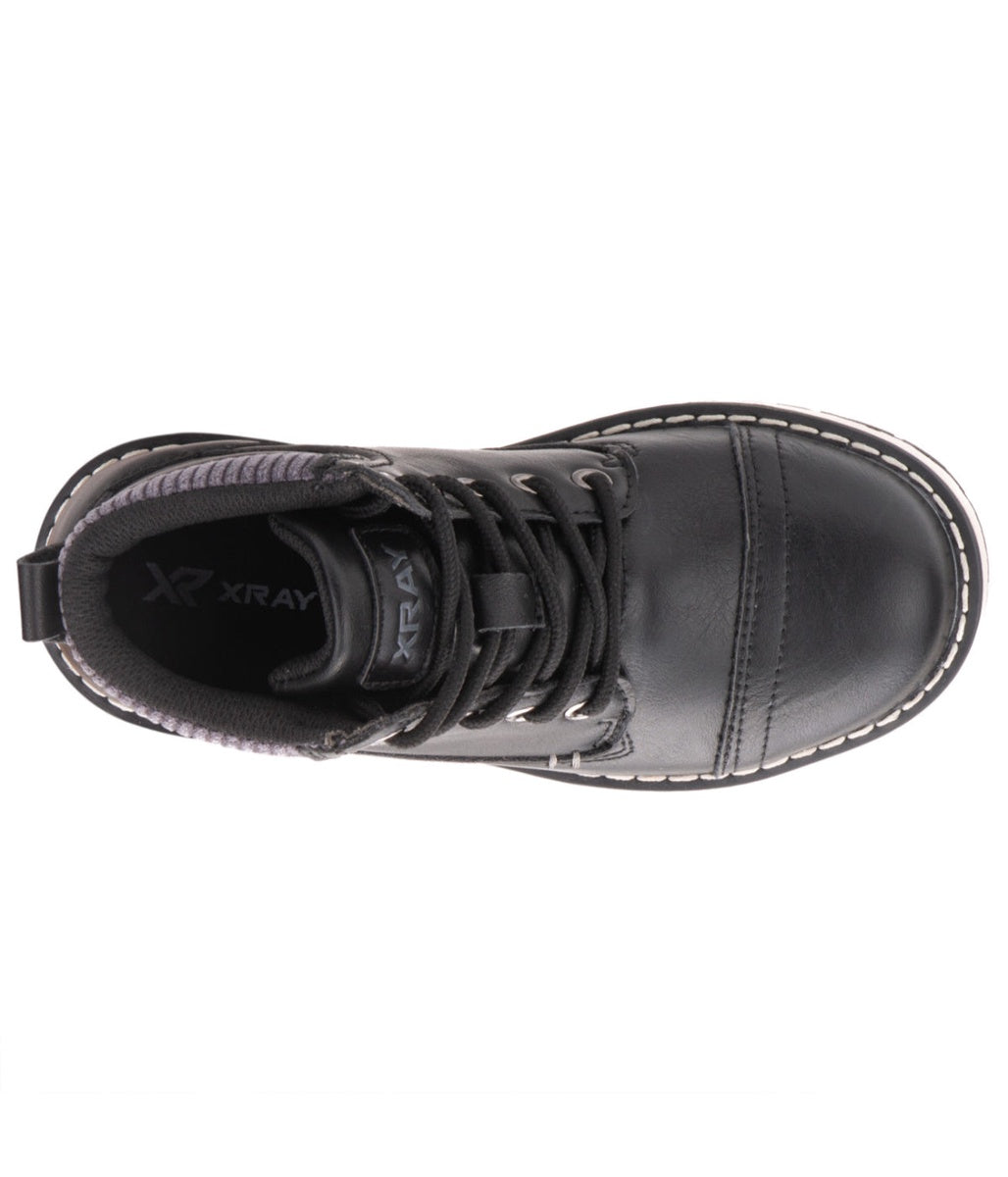  Xray Footwear Xray Footwear Boys Youth Alvin Boot Black - Black - Bonton