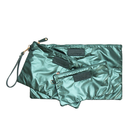 Debra Diamond Carly Trio Festive Flair Bags Glossy Pine