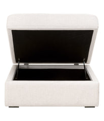 Daley Modular Storage Ottoman Cream