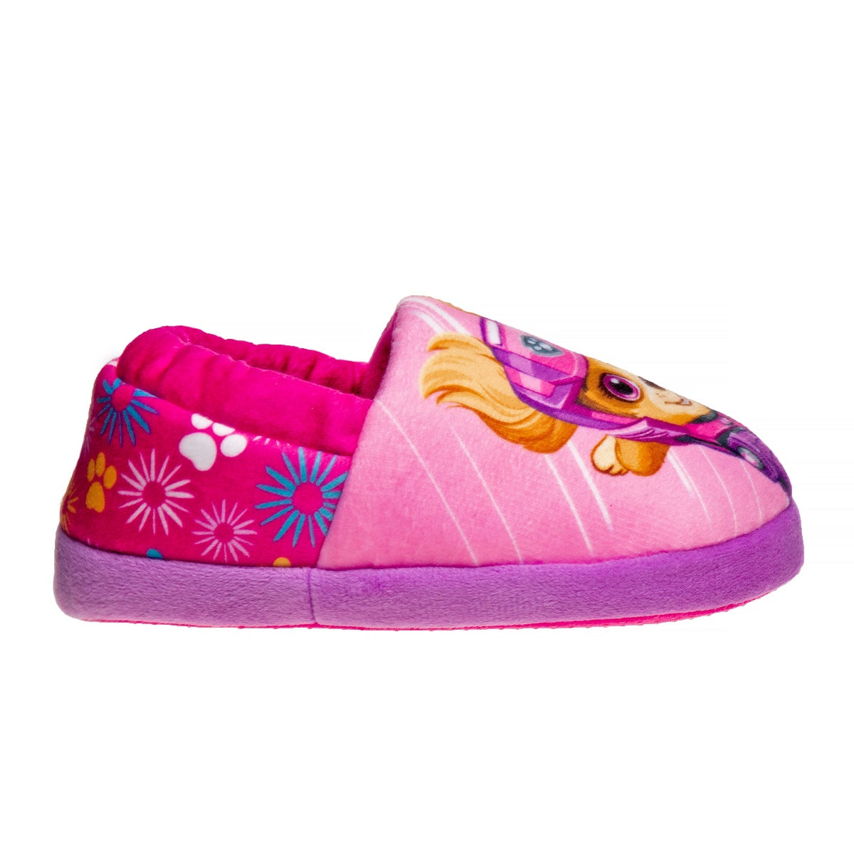  Josmo Nickelodeon Girls's' Paw Patrol Plush Fuzzy Skye and Liberty Slippers (Toddler) - 5-6 - Bonton