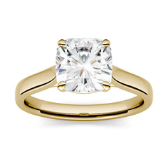 Charles & Colvard 2.00cttw Moissanite Cushion Solitaire Ring