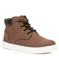 Xray Footwear Youth Drew Hi-Tops Sneaker Brown