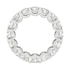 Charles & Colvard 5.00cttw Moissanite Eternity Band in 14k White Gold