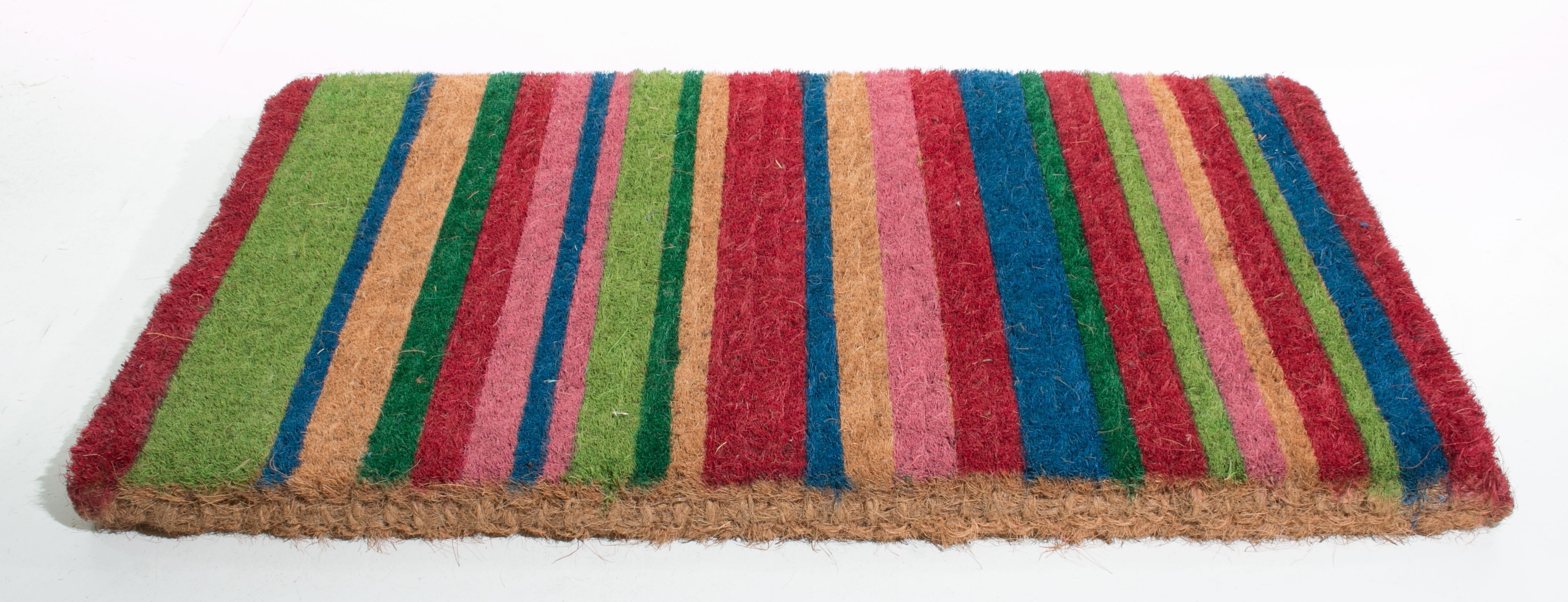  Imports Decor Multi Color Stripes Doormat - N/A - Bonton