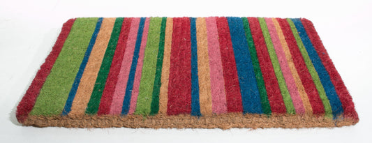 Multi Color Stripes Doormat