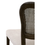 Cela Dining Chair, Set of 2 Matte Brown
