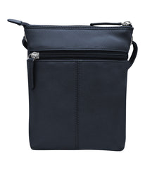 Leather Mini Sac Classic Navy