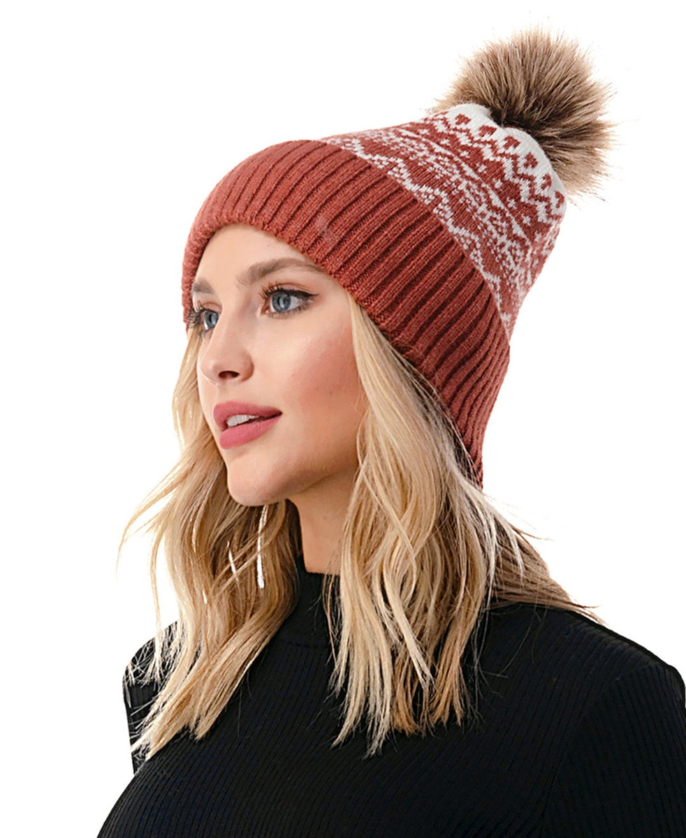  Marcus Adler The Joanne Beanie - Aubergine - Bonton