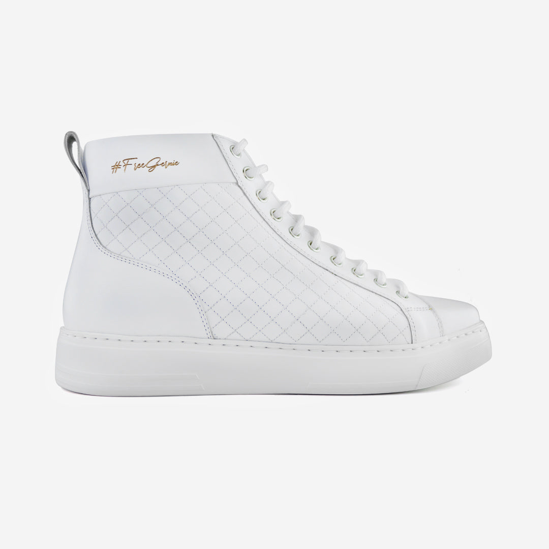  Gernie NYC 52's Quilted Napa High Top - Black - Bonton