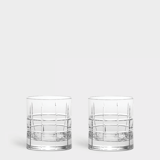 Street Whiskey Glass Set of 2