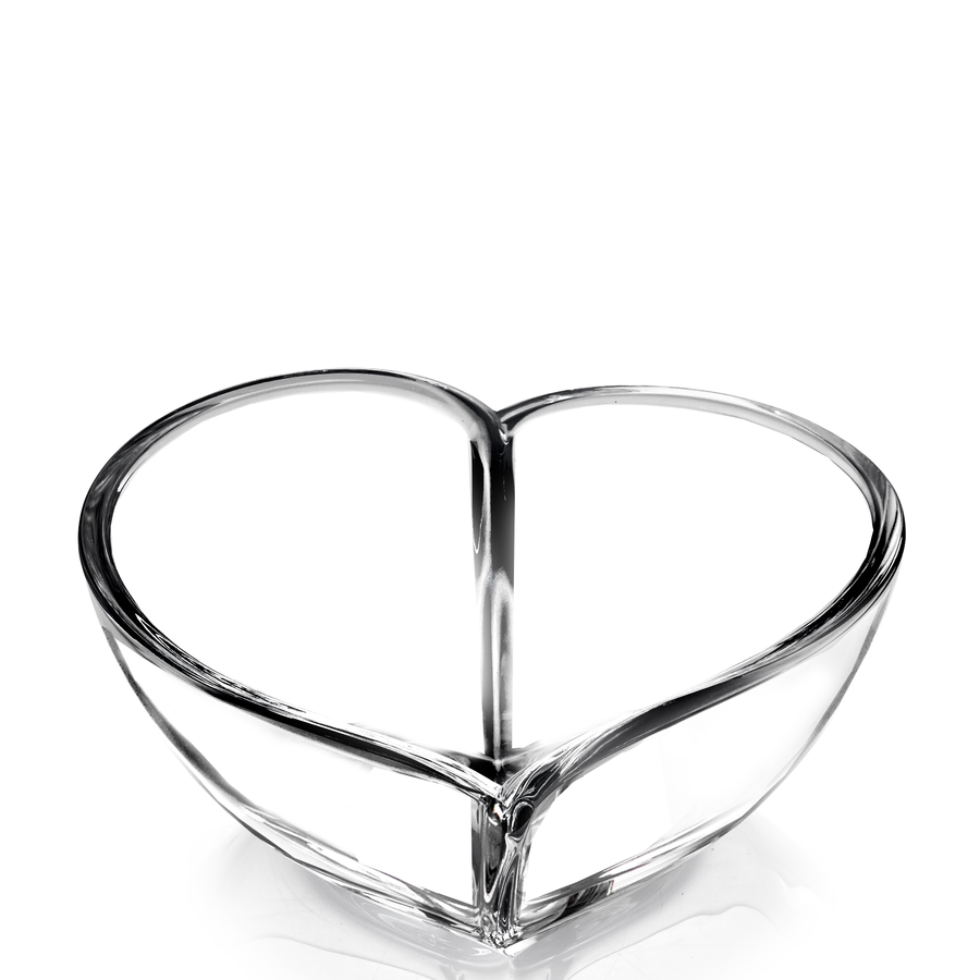  Orrefors Heart Bowl Large - Clear - Bonton