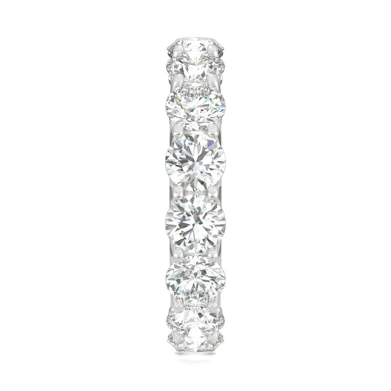  Charles & Colvard Charles & Colvard 5.00cttw Moissanite Eternity Band in 14k White Gold - White Gold - Bonton