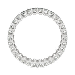 Charles & Colvard 3.00cttw Moissanite Emerald Cut Eternity Band