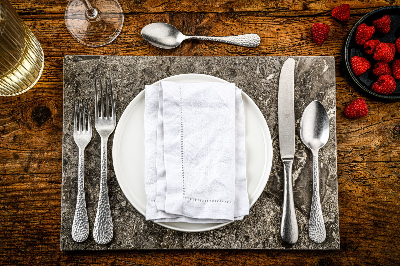  Mepra Epoque Flatware Set - Pewter Silver - Bonton