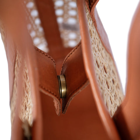 Jelavu Sandi Tote Bag for Women - Tan / One Size