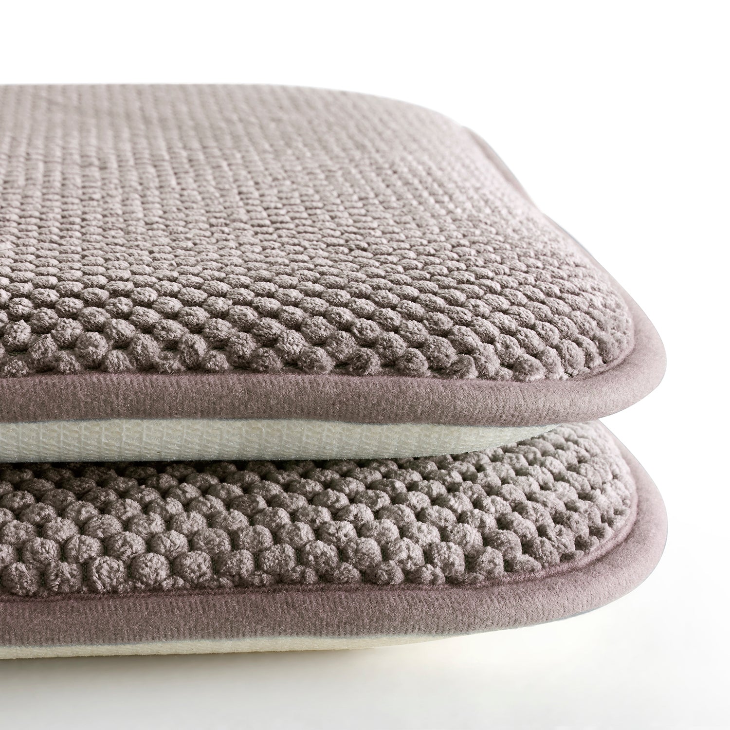  Dan River Dan River 2-4 Pack Memory Foam Non-Slip 16x16'' Chair Cushion Pad - Black - Bonton