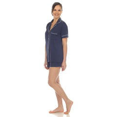 Women's Short Sleeve Bamboo Pajama Set