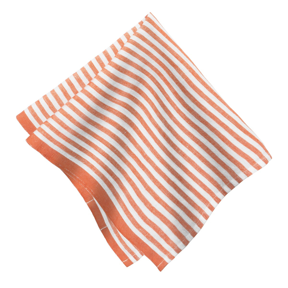  Caravan Ticking Stripe Napkin 20x20 - Set of 4 - Basil - Bonton