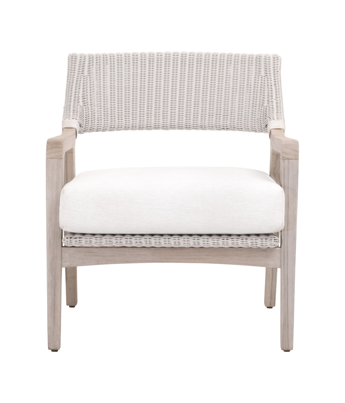  Essentials For Living Lucia Outdoor Club Chair Pure White - Pure White - Bonton