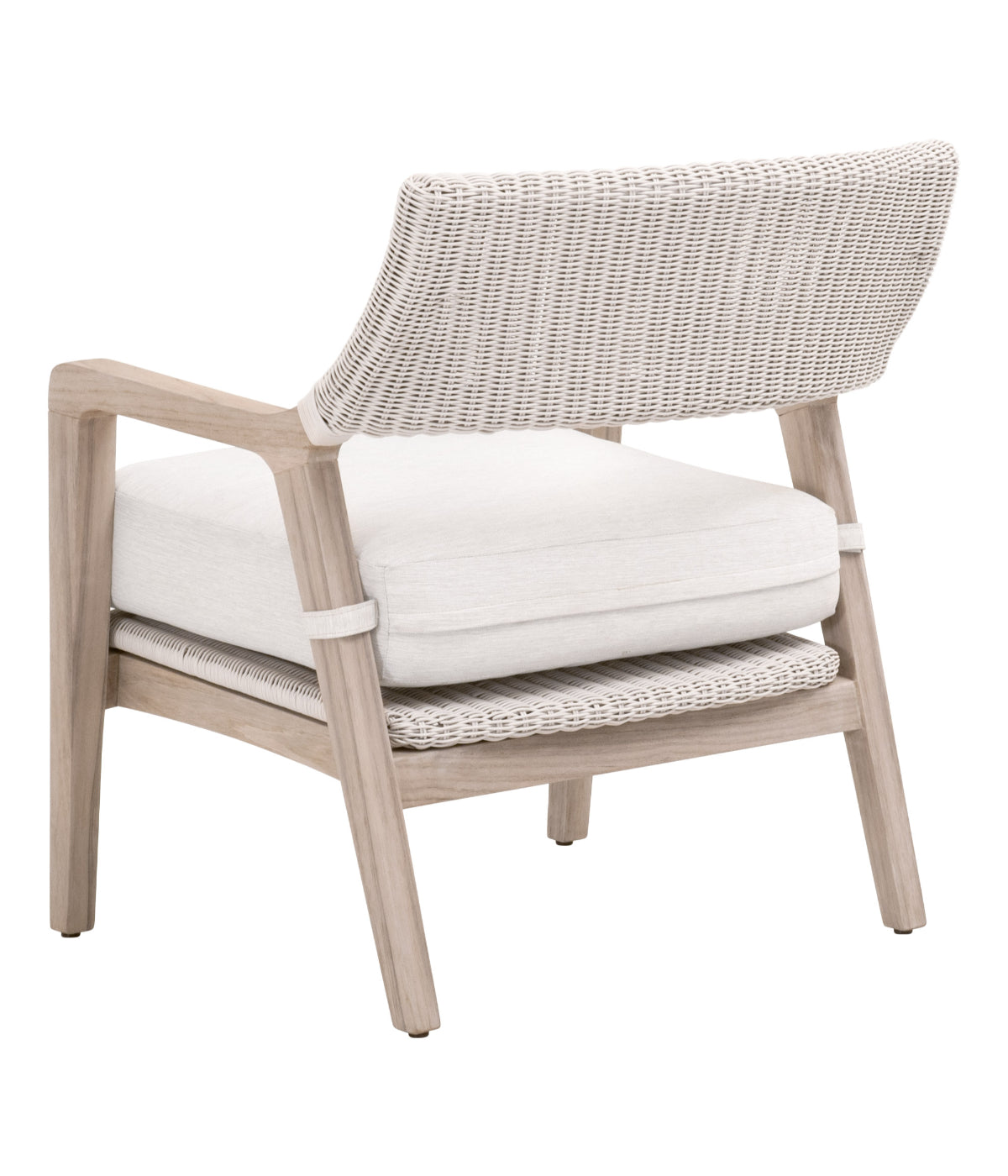  Essentials For Living Lucia Outdoor Club Chair Pure White - Pure White - Bonton