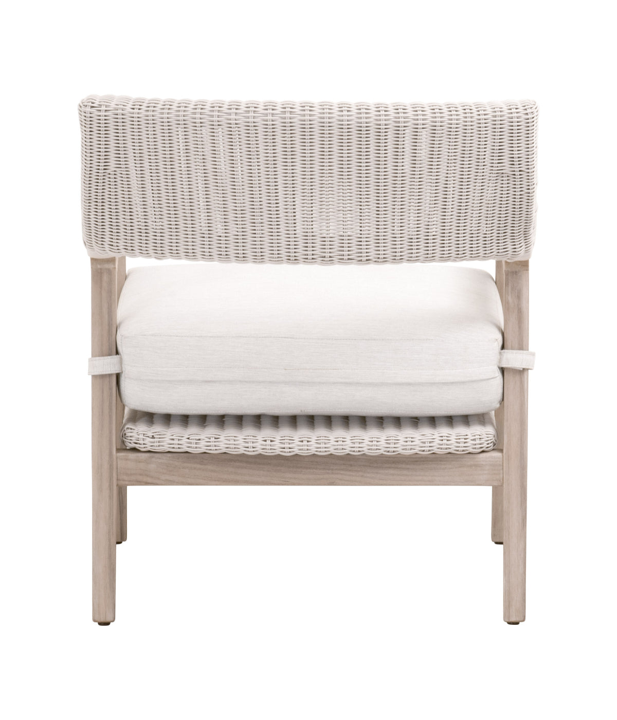  Essentials For Living Lucia Outdoor Club Chair Pure White - Pure White - Bonton