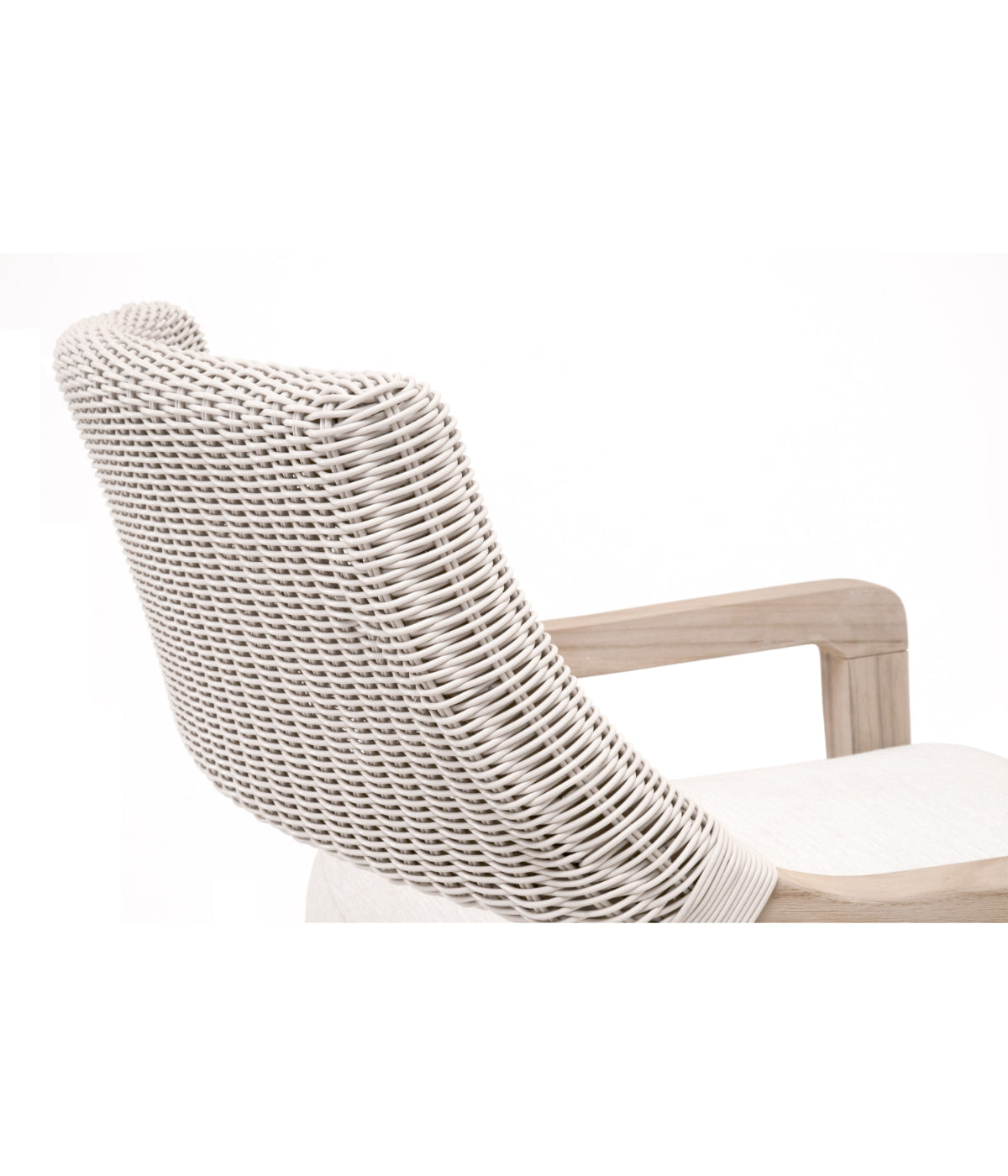  Essentials For Living Lucia Outdoor Club Chair Pure White - Pure White - Bonton